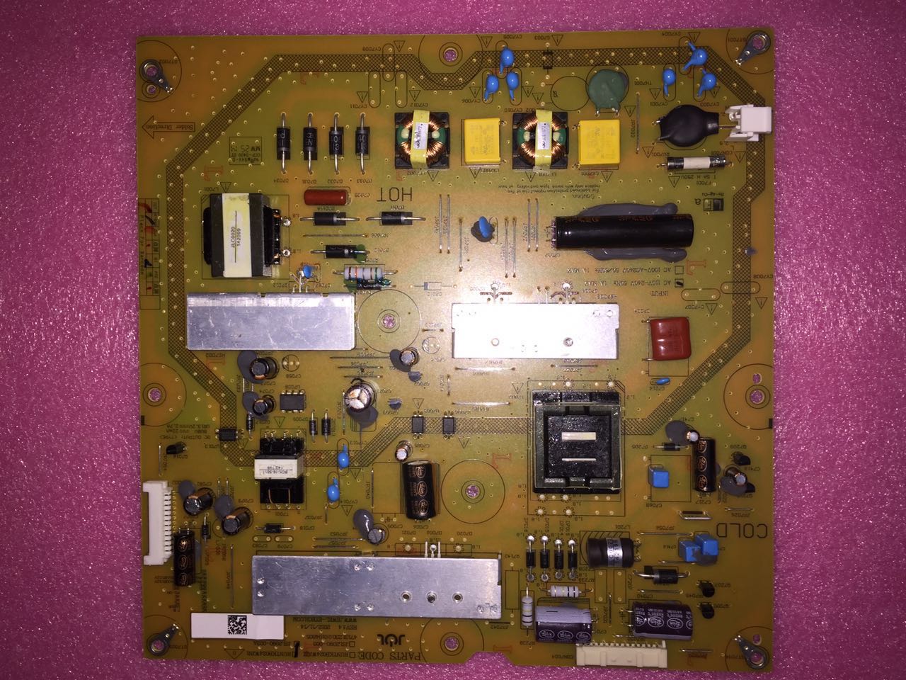 SHARP RUNTKB024WJN1 JSL2090-003A Power Supply Board for LCD-46LX